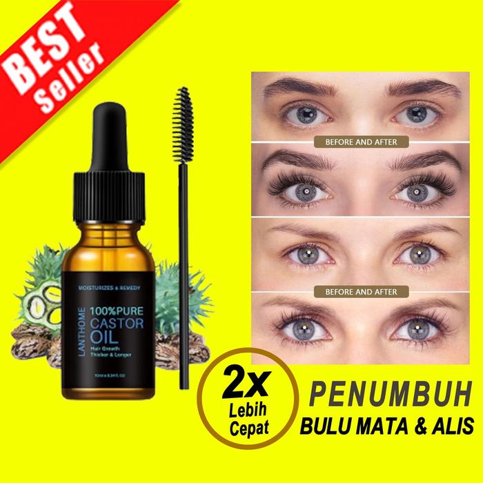 Gambar Lanthome Serum Penumbuh Alis dan Bulu Mata Eyelash & Eyebrow Growth Penebal Alis dan Bulu Mata Pemanjang Bulu Mata Pelebat Bulu Mata dan Alis Paling Ampuh dari Toputri undefined Tokopedia
