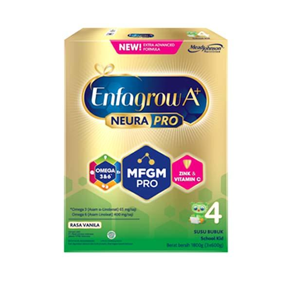 Gambar ENFAGROW A plus 4 VANILLA BOX 1800g dari Hypermart Paragon undefined Tokopedia