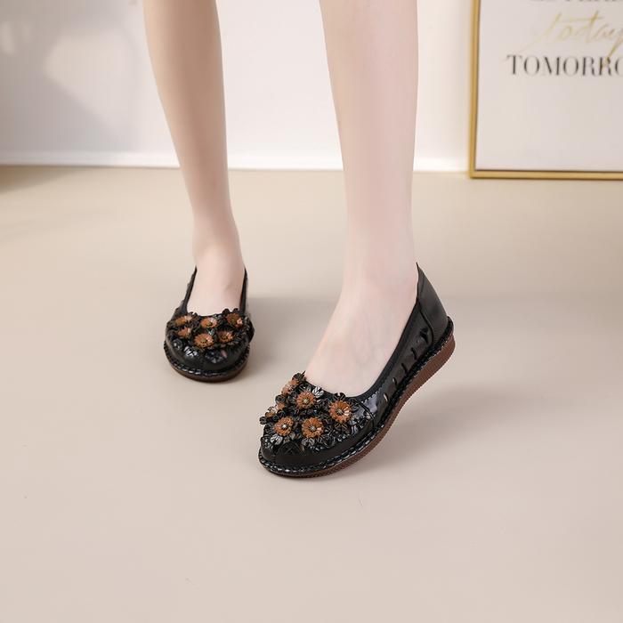 Gambar Terbaru Clarks Sepatu new pita woman flat wanita kulit asli Sepatu Wanita melati Viral - black, 36 dari nainggolan1 undefined Tokopedia
