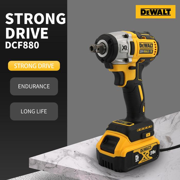 Jual DEWALT DCF880 Lithium Battery Brushless Impact Wrench 20V