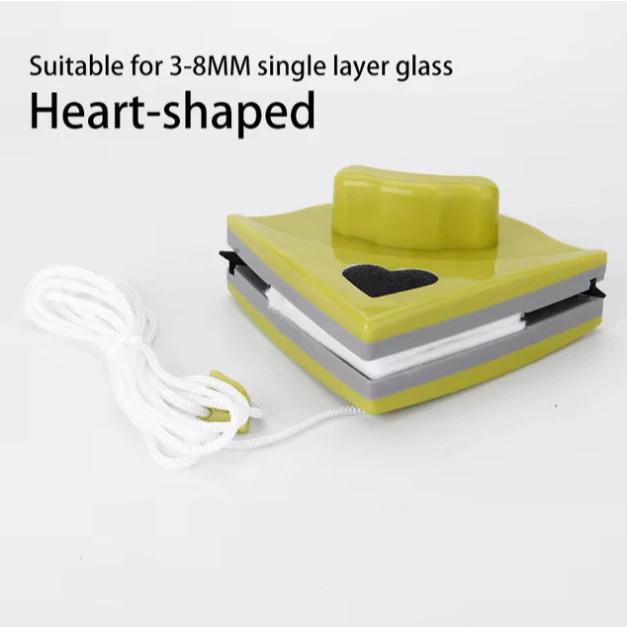 Gambar Window Magnetic Cleaner Double Pembersih Kaca Segitiga Sudut Dua Sisi - Hijau dari sinarsafari undefined Tokopedia
