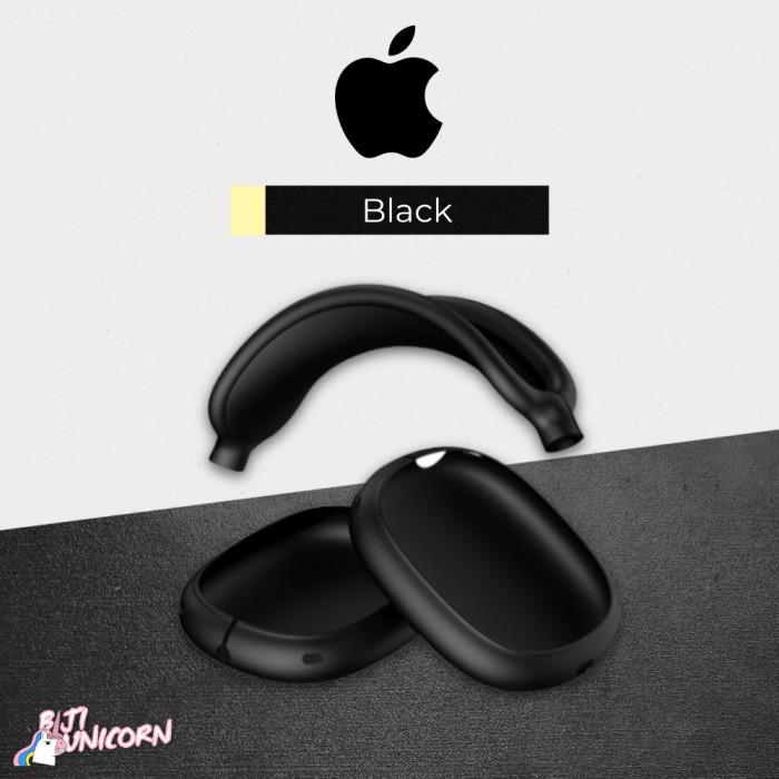 Gambar Paketan 2 in 1 Cover Protection Airpods Max Silicone Cover Earpad Earcup Bantal Foam Spons Pelindung - Black dari Bijiunicorn. undefined Tokopedia