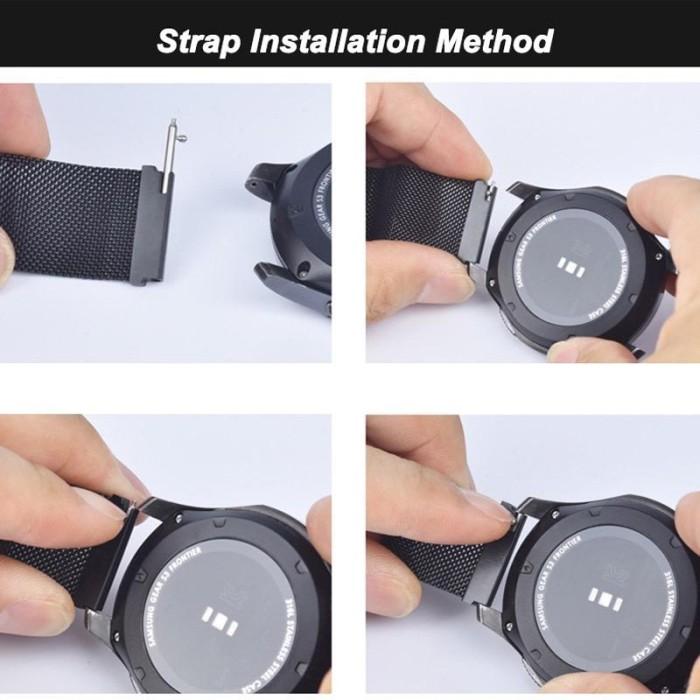 42mm 46mm Jam Samsung Gear S4 Jual NEW Strap Stainless Smartwatch