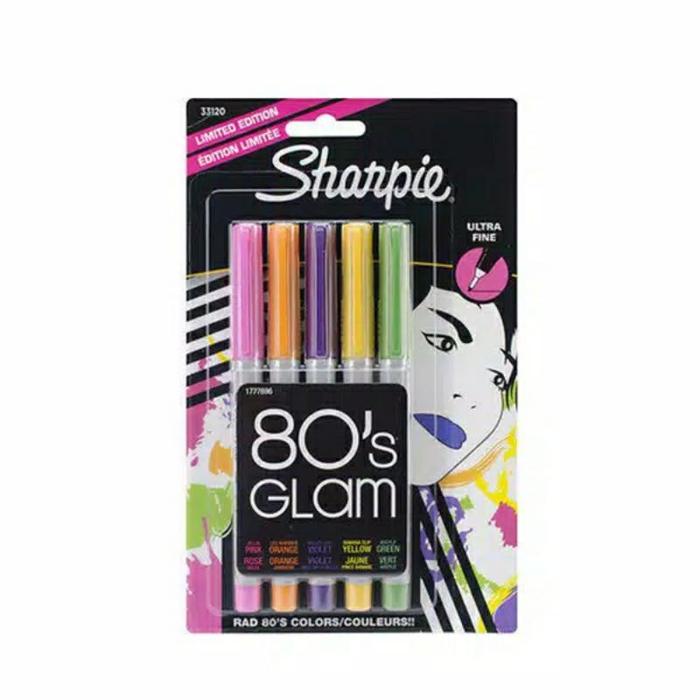 Gambar Sharpie Ultra Fine 80's Glam set 5 774 dari abb molen undefined Tokopedia