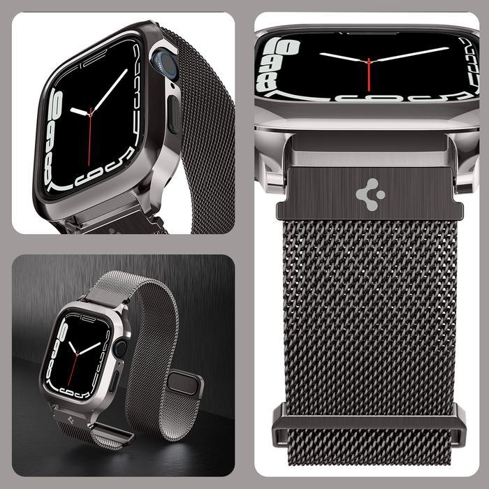 Jual New Case Strap for Apple Watch 8/7 45/41mm Spigen Metal Fit