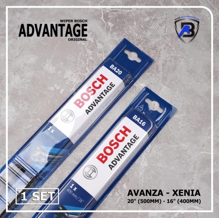 Gambar Dijual Wiper Blade Mobil Avanza / Xenia 2004 - 2011 Bosch Advantage 20" - 16" - WIPER BELAKANGTerlaris - ADVANTAGE dari Future Mart0 undefined Tokopedia