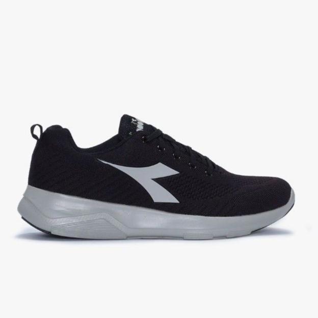 Jual Diadora X Run Light Men'S Running Shoes Nine Iron Black