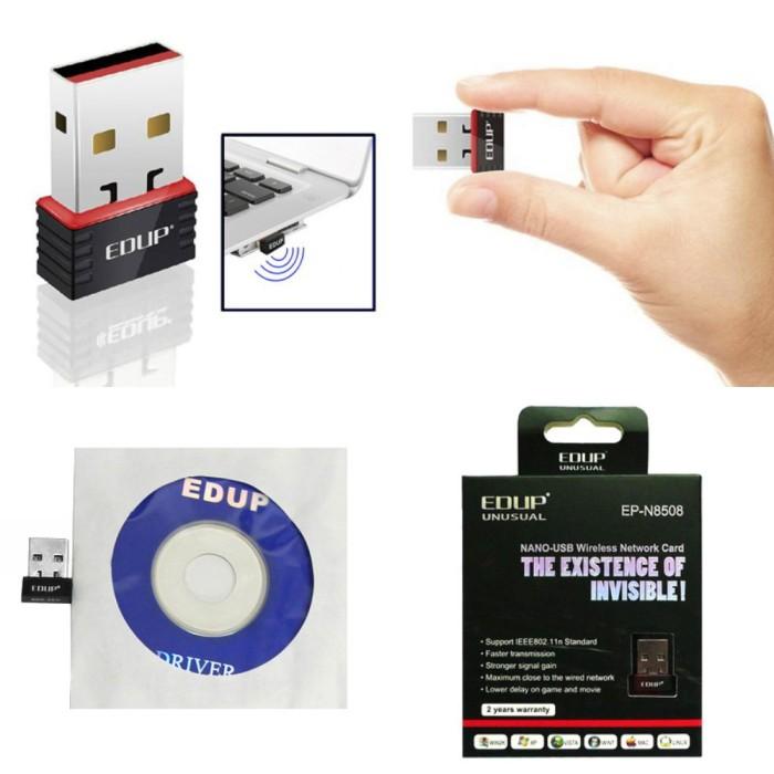 Gambar USB KexTech Dongle Wifi Wireless Adapter 150Mbps Ralink RT7601 802.11n - EDUP N8508 dari Autoku undefined Tokopedia