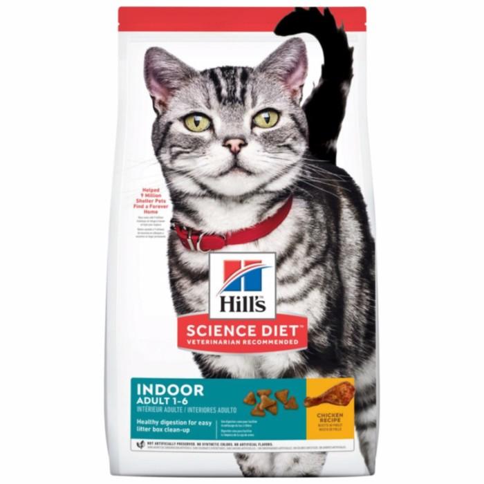 Promo Science Diet Adult Cat Indoor 158 Kg Feline Food Makanan Kucing Hills  New