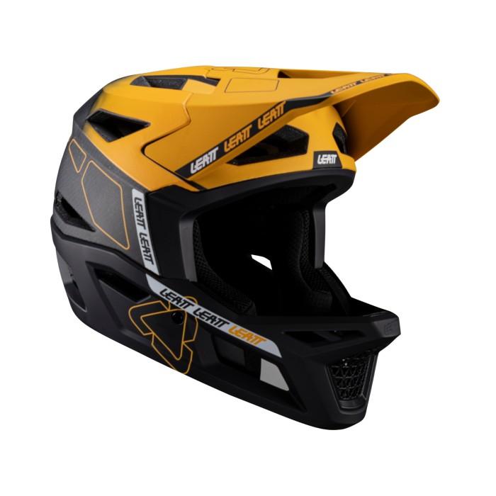 Gambar LEATT HELMET MTB DOWNHILL GRAVITY 6.0 CARBON - GOLD H - L dari edoamanah77 undefined Tokopedia