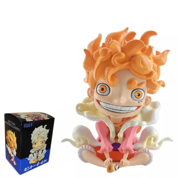 Gambar action figure luffy gear 5 anime one piece luffy - ddk/orange 11cm dari KITTY TOYS undefined Tokopedia