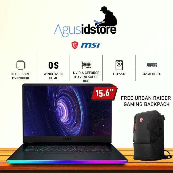 Jual Promo MSI GE66 Raider 10SFS Core i9-10980HK RTX2070 Super
