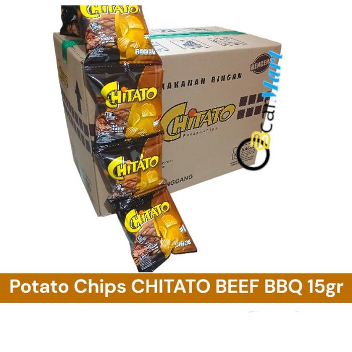 Gambar CHITATO LITE 1 Dus isi 60 RUMPUT LAUT 14g Potato Chips Oscarmart - Beef Barbeque, 1 DUS isi 60 dari ShakiraMART undefined 2 Tokopedia