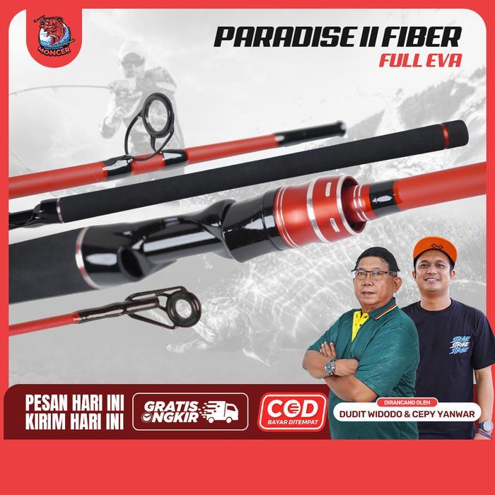 Gambar PROMO Joran Tornado Paradise II Fiber Solid Composite 150CM 165CM 180CM 210CM | Garansi 1 Tahun | Joran Pancing Ikan Umpan NEW - Hitam, 210CM dari StrikeMan Official undefined Tokopedia