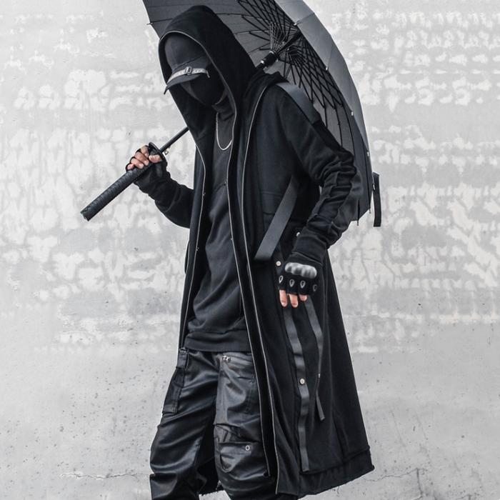 hooded tactical cloak
