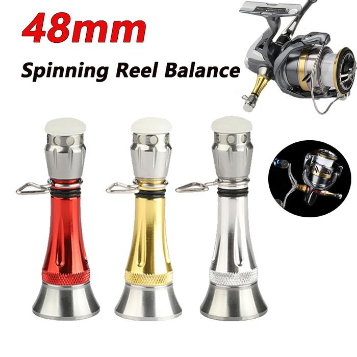 Gambar Universal Fishing Spinning Reel Balance Stand Handle Balance 48mm Wheel Modified Balance for Shimano Daiwa dari Tasjo omatt21 undefined Tokopedia