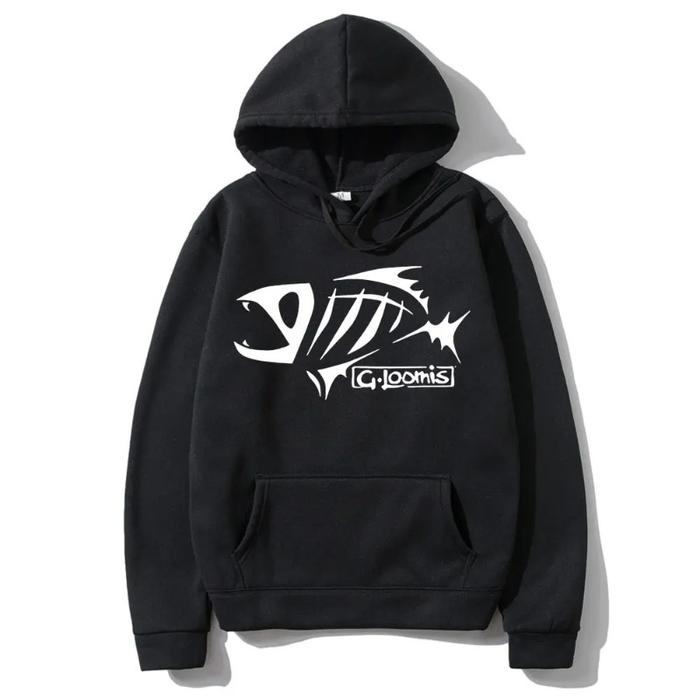 Jual Antidazzle G Loomis Printing Hoodie Black Men's High Quality