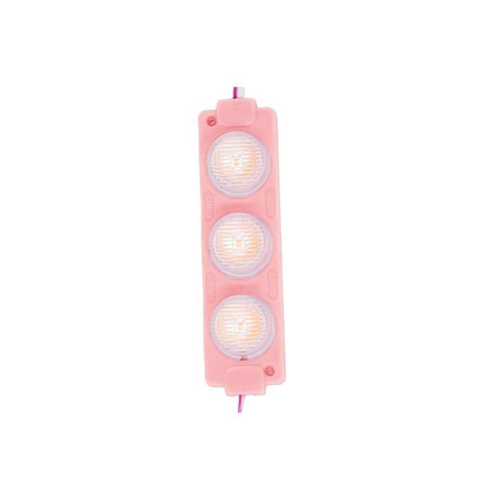 Gambar Modul 3 Mata Besar Lampu Bak Truk Fuso 1x3 Led Module Strip 24V Volt - Pink, 24V dari Pusat Pajada undefined Tokopedia