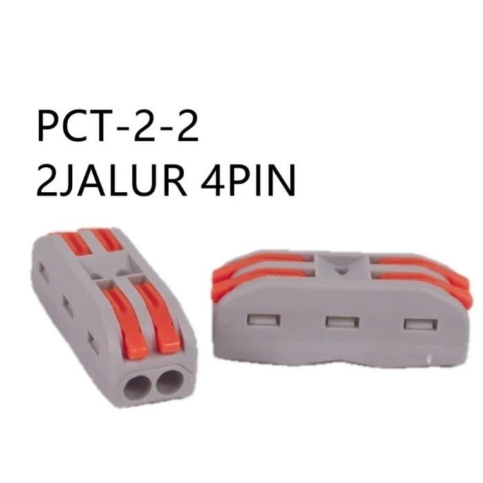 Gambar Terminal Paralel Line Konektor Jalur Kabel Sambungan Connector Block - 2-LINE dari batamit undefined Tokopedia