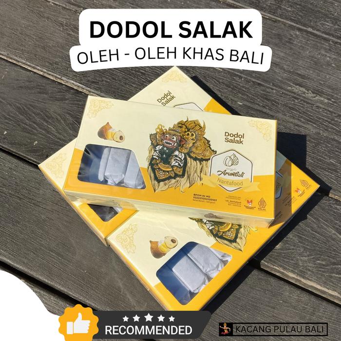 Gambar Dodol Salak Arum Bali 100gr Oleh Oleh Asli Bali dari KACANG PULAU BALI OFFICIAL undefined Tokopedia