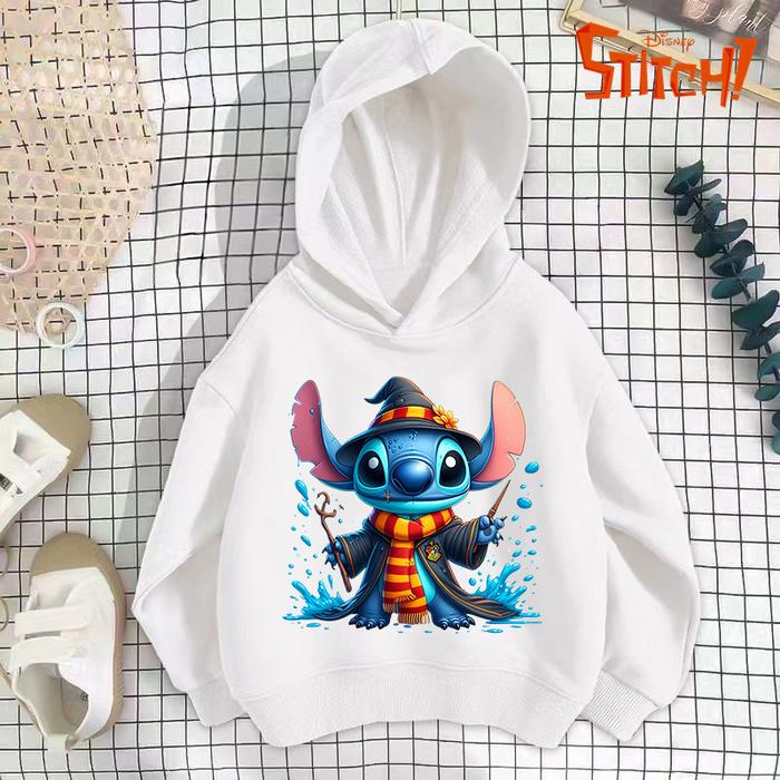 Jual Stitch harry potter 90s Y2k Anime Hoodie Children Cartoon - Main Image