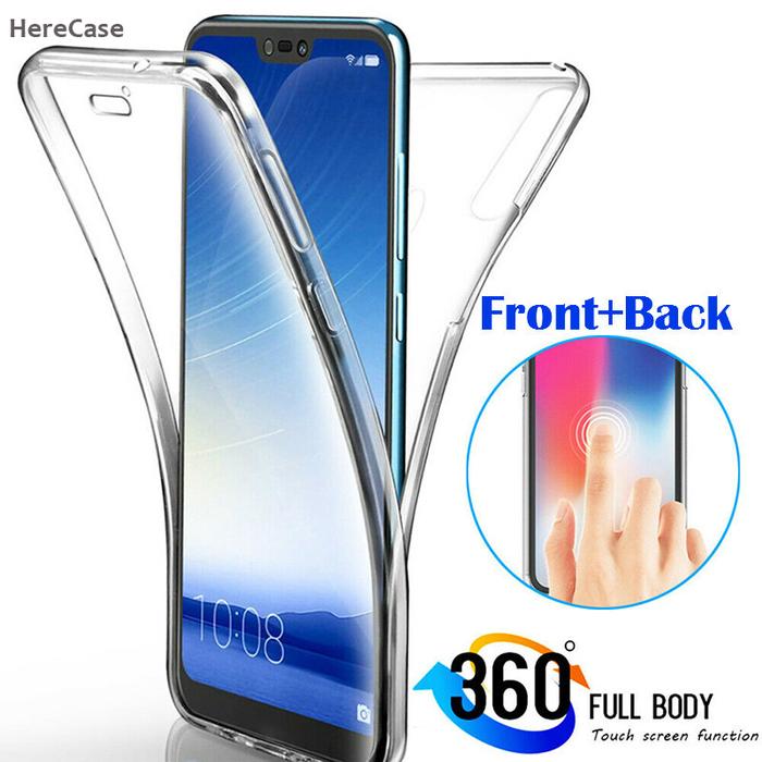 Jual 360 Full Body Screen Protector Transparent Case For Samsung