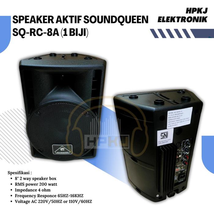 Speaker Box Sq Subwoofer Box Speaker Active Soundqueen Sq Rc 10a