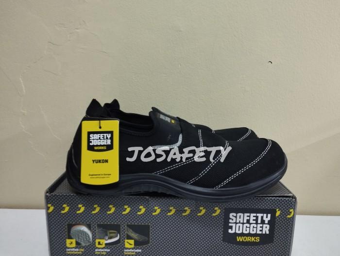 Gambar Sepatu Safety Jogger Yukon Black S1P - Hitam, 44 dari annananay52 undefined Tokopedia