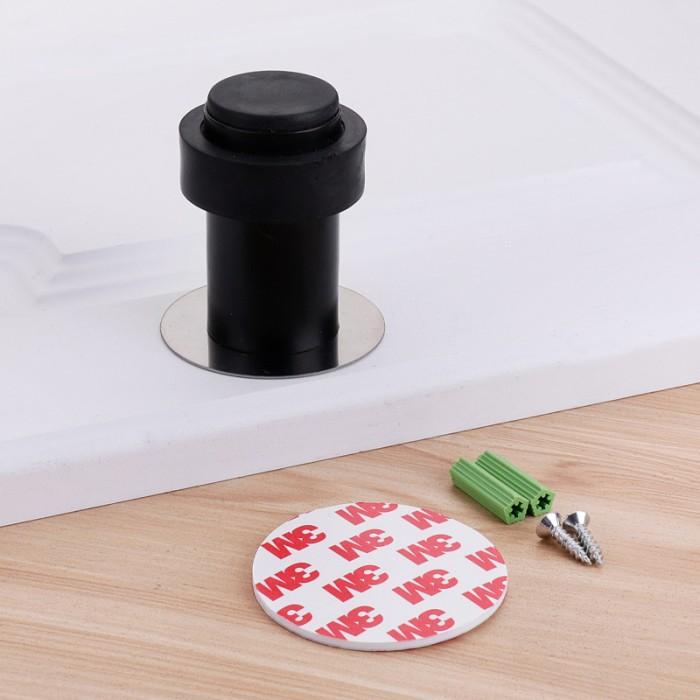 Gambar Penahan Pintu Baja Tahan Karat Stoper Pintu Perak Pengganjal Pintu Karet Door Stopper - Hitam dari Dua Anak Toko 818 undefined Tokopedia