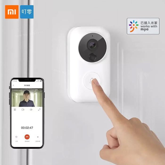 Jual XiaomiYoupin Smart Video Doorbell E3 AI Smart Doorman Human