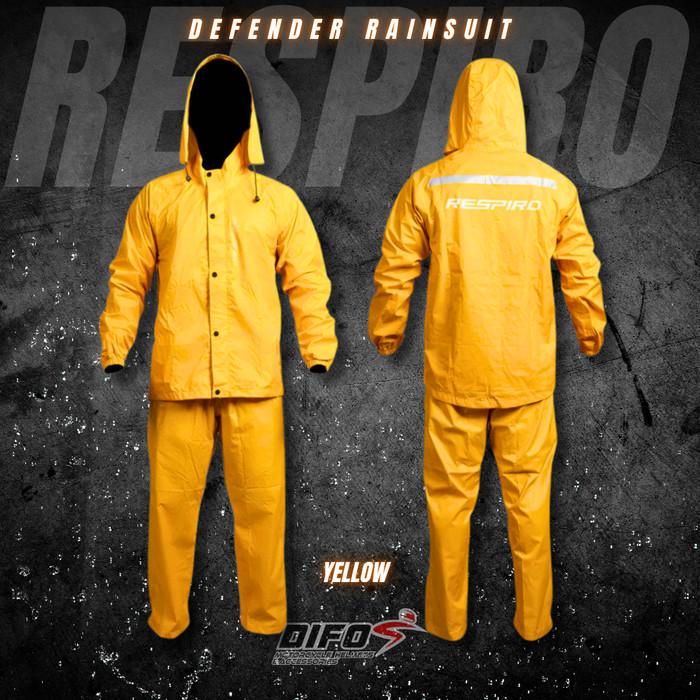 Gambar PROMO Jas Hujan/Rainsuit Respiro Defender NEW - YELLOW, L dari PraduStore undefined Tokopedia