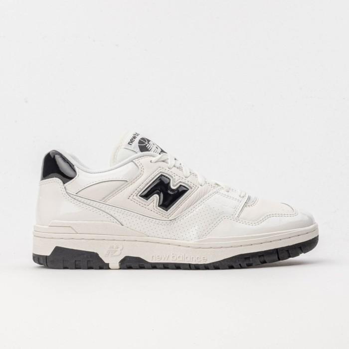 New Balance 550 White Black Grey Sepatu Sneakers Pria NEW BALANCE
