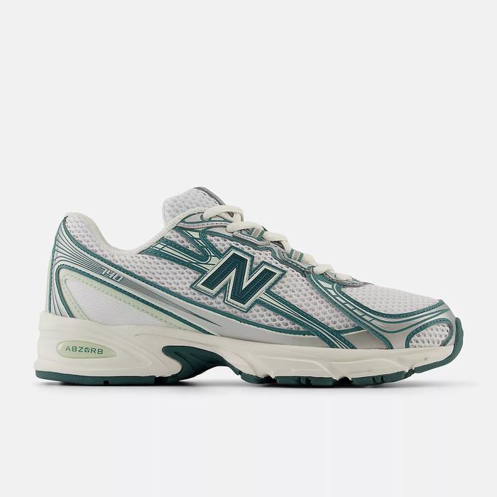 Gambar Sepatu Running Unisex New Balance 740 White with Marsh Green and Sea Salt Original U740GR2 - 39.5 dari Chardy Shop Original undefined Tokopedia