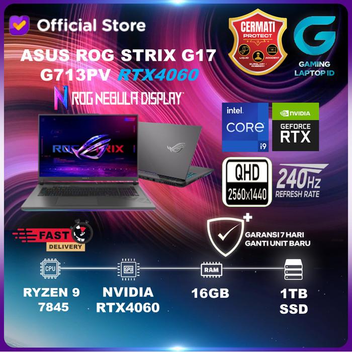 Jual Promo Laptop Gaming ASUS ROG STRIX G17 G713PV RYZEN 7845