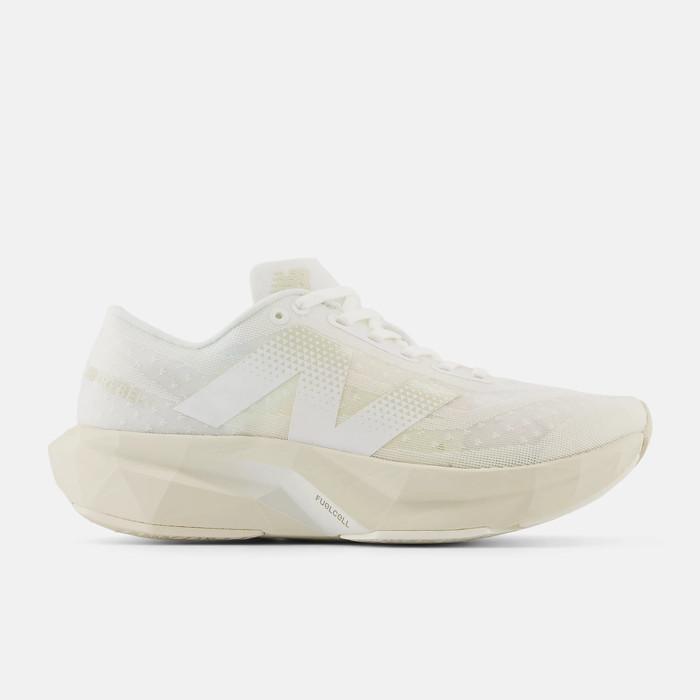 Gambar Sepatu Running Pria New Balance FuelCell Rebel v4 White With Linen And Sea Salt Original MFCXLJ4 - 44.5 dari Chardy Shop Original undefined Tokopedia