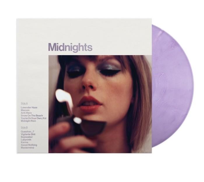 Gambar Dijual Vinyl / Piringan Hitam TAYLOR SWIFT - Midnights - Lavender Terlaris Tbk - Lavender dari Mutiaraa Indahh undefined Tokopedia