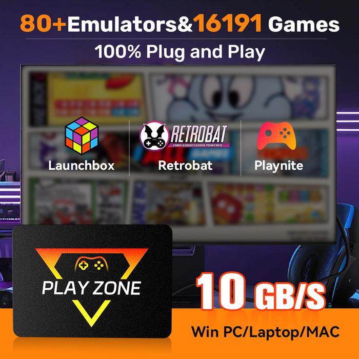 Play Ps2 Games On Pc Jual Play Zone 1T Game SSD For PS5/PS4/PS3/PS2/