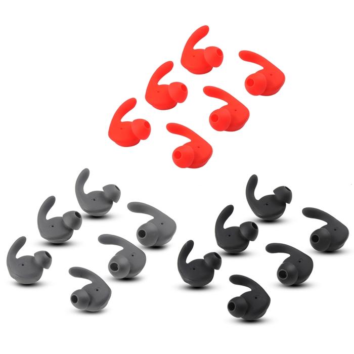 Jual 6Pcs Earbuds Cover In-Ear Tips S/for M/L Size Soft Silicone