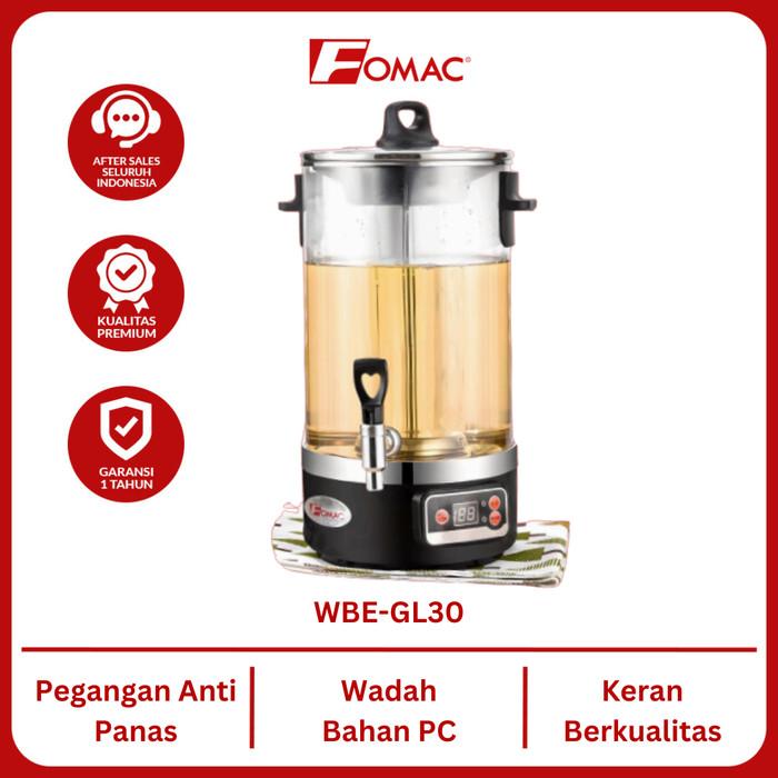 Gambar Mesin Pemanas Air/Kopi/Teh Elektrik WBE-GL10/20/30 Fomac - WBE-GL30 dari FOMAC POWERPACK undefined 5 Tokopedia