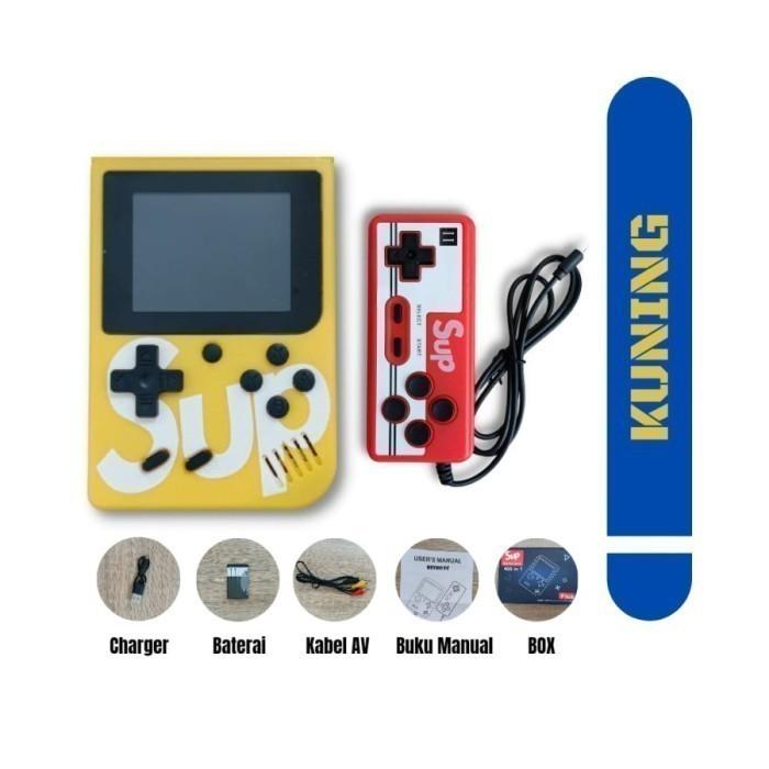 Gambar Gamebot console Sup 400 Game in 1 - Kuning, 1 player dari globaltechno_NEW undefined Tokopedia
