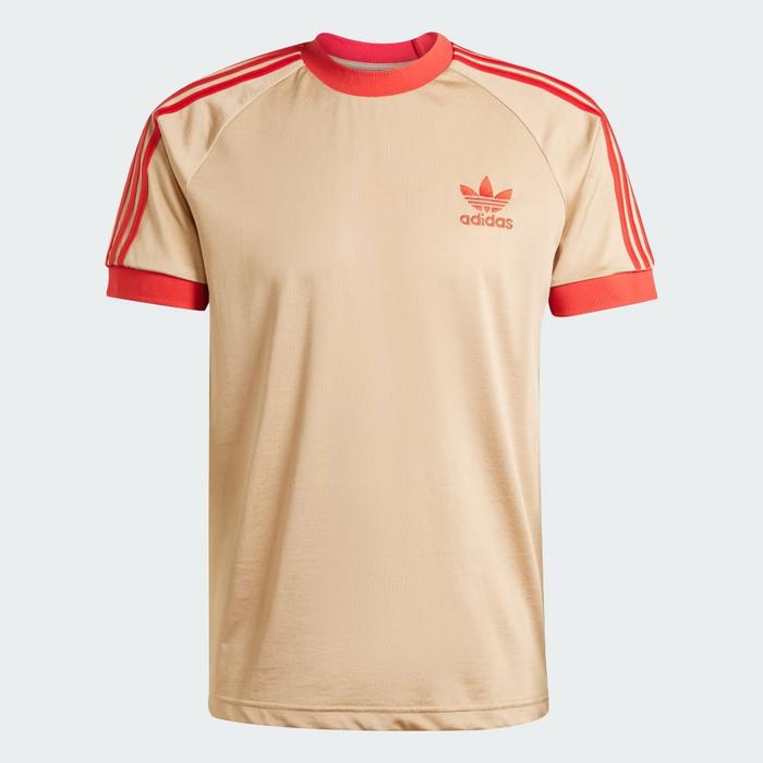 Adicolor 70s Adidas California T Shirt Beige Mens Tshirts T Shirt