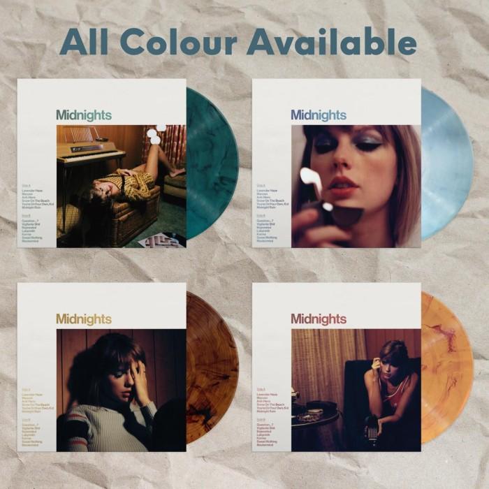 Gambar Dijual PIRINGAN HITAM / VINYL TAYLOR SWIFT - MIDNIGHTS - BLOOD MOON Terlaris Tbk - BLOOD MOON dari Mutiaraa Indahh undefined Tokopedia