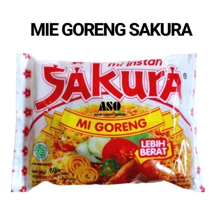 Gambar (isi 1pcs) DS MIE SAKURA GORENG MIE INSTANT 60 gr - SAKURA GORENG dari iChabe Store undefined Tokopedia
