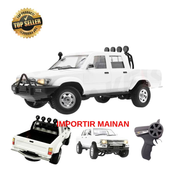 Jual WPL D64-1 TOYOTA HILUX 4WD RTR full propo rc crawler