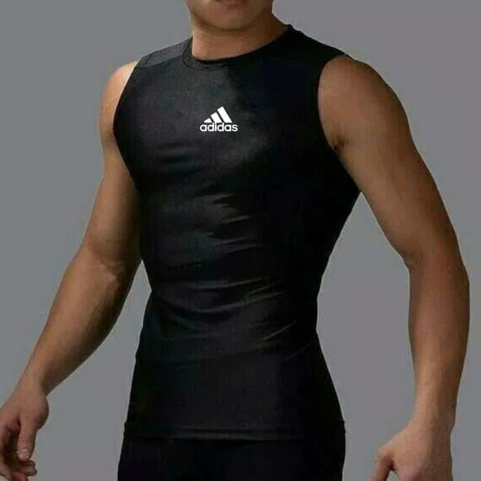 Jual [[PAKAIAN OLAHRAGA]] Baselayer Sleveeless Adidas Tanpa Lengan