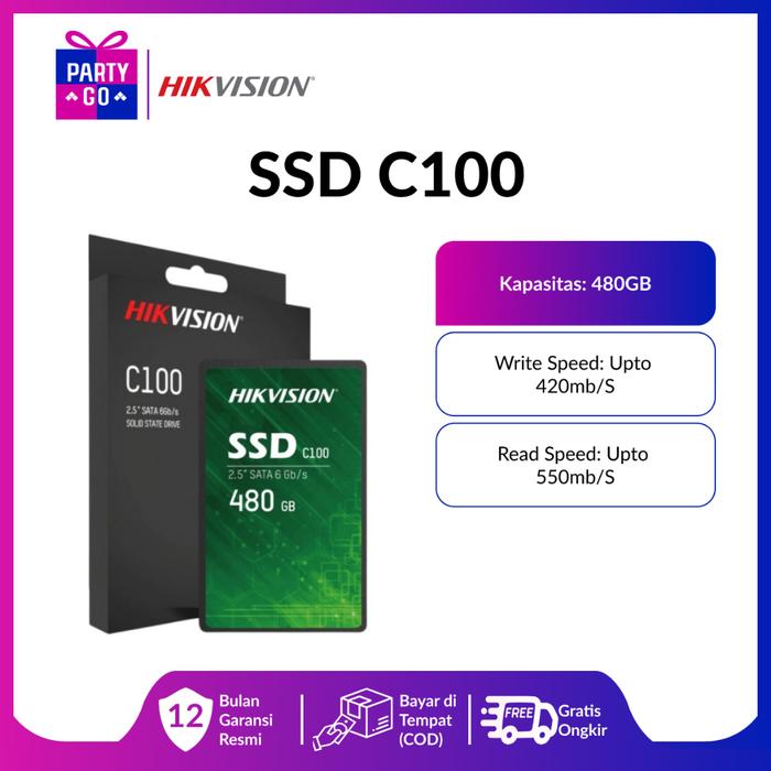 Jual Hikvision SSD 120GB 240GB 480GB 960GB Solid State Drive Sata