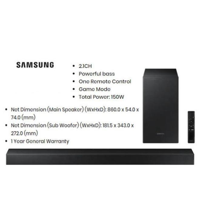 Jual Soundbar Subwoofer Samsung Speaker 150W Bluetooth Wireless