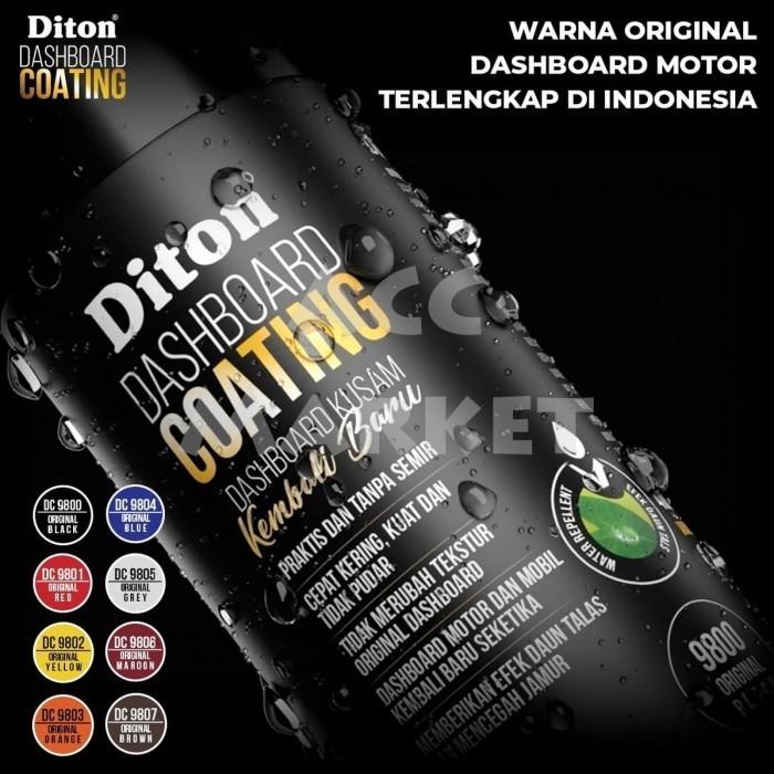 Gambar Pilox Diton Dashboard Coating Penghitam Body Dasbor - 9800 BLCK 400ML dari ACC Markets undefined Tokopedia