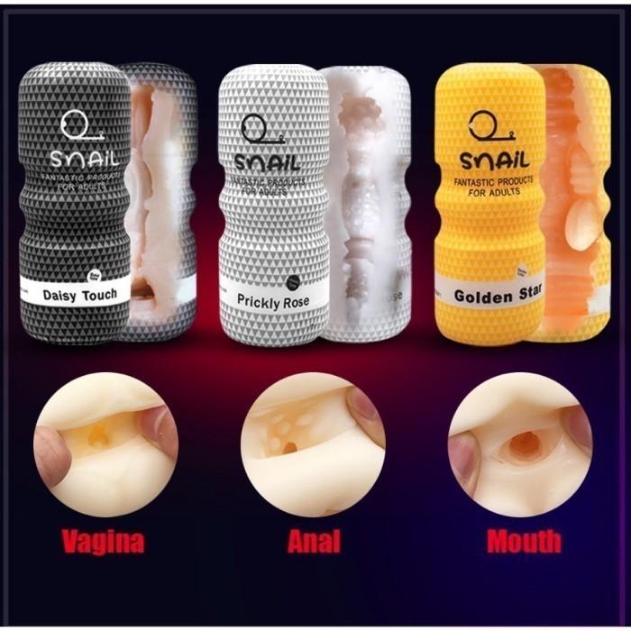 Gambar PRIVASI AMAN PAKAI SI CEPAT- Beli Disini Teng4-Snail Cup V - Sekz- untuk pria | Alat Silikon-Pemuas untuk pria Pasti Berk -SIAP KIRIM - Putih dari Jaya Uwais Store New undefined Tokopedia