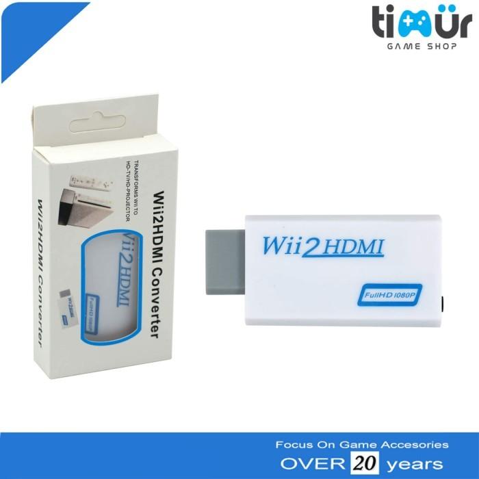 Jual Great'S Collection Wii2Hdmi Adapter Converter Nintendo Wii